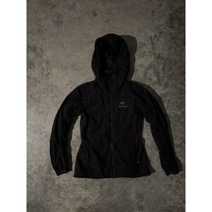 Arcteryx Atom Hoodie Women XS Black Hike Climbing Moisture Resistant Performance